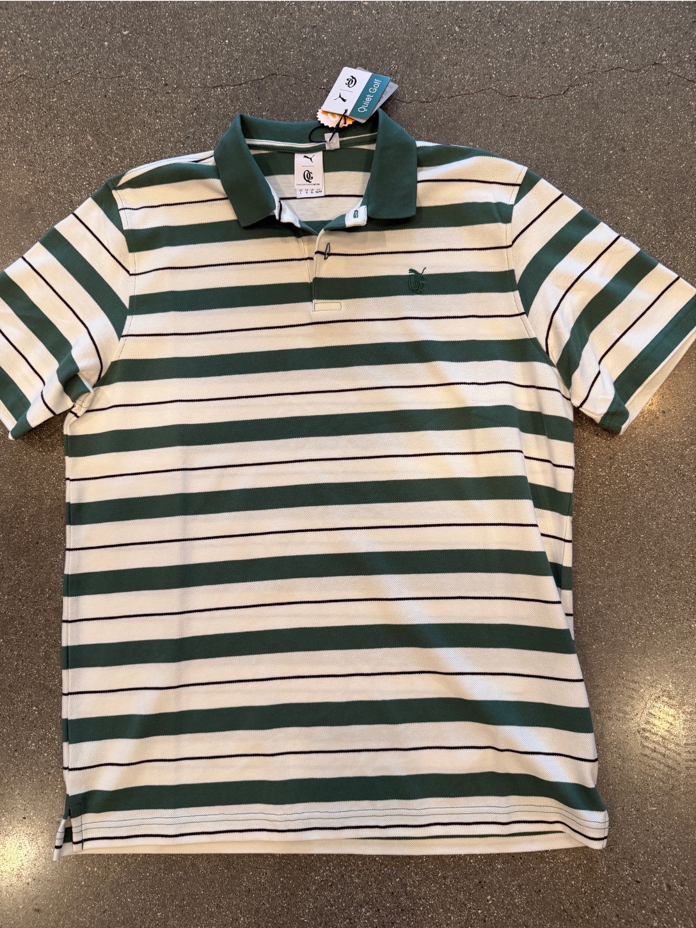 Quiet Golf x Puma collab Golf Polo